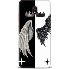 Xiaomi Redmi 8A Hd Baskılı Kılıf + Seramik Tam Kaplayan Ekran Koruyucu 145