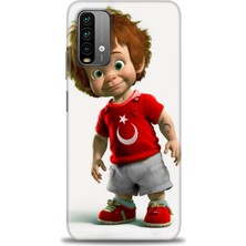 Xiaomi Redmi Note 9 4g Hd Baskılı Kılıf + Seramik Tam Kaplayan Ekran Koruyucu 247