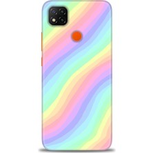 Xiaomi Redmi 9c Hd Baskılı Kılıf + Seramik Tam Kaplayan Ekran Koruyucu 427