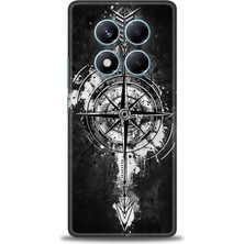 Xiaomi Redmi Note 14 Pro 4g Hd Baskılı Kılıf + Seramik Tam Kaplayan Ekran Koruyucu 85