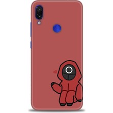 Xiaomi Redmi Note 7 Hd Baskılı Kılıf + Seramik Tam Kaplayan Ekran Koruyucu 288
