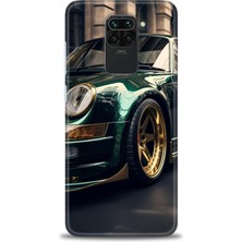 Xiaomi Redmi Note 9 Hd Baskılı Kılıf + Seramik Tam Kaplayan Ekran Koruyucu 486