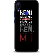Xiaomi Redmi Note 7 Hd Baskılı Kılıf + Seramik Tam Kaplayan Ekran Koruyucu 396