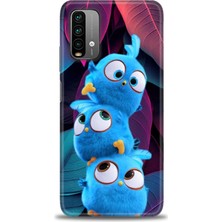 Xiaomi Redmi Note 9 4g Hd Baskılı Kılıf + Seramik Tam Kaplayan Ekran Koruyucu 363