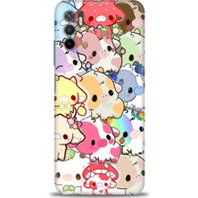 Xiaomi Redmi Note 10 5g Hd Baskılı Kılıf + Seramik Tam Kaplayan Ekran Koruyucu 491