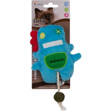 Techmrt Eastland Catnipli Peluş Mavi Canavar 18CM