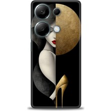 Xiaomi Redmi Note 13 Pro 4g Hd Baskılı Kılıf + Seramik Tam Kaplayan Ekran Koruyucu 147