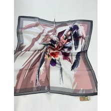 Armine Desenli Ipek Eşarp