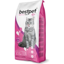 Techmrt Bestpet 15 kg Yetişkin Seçici Kediler Için Tavuk Etli Kuru Mama