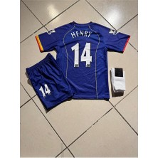 Legent Lady Arsenal T. Henry Retro Futbol Çocuk Forması 3'lü Set
