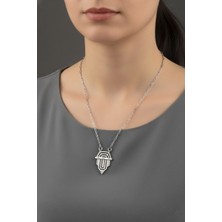 Gistoria Işıltılı Zirkon Taşlı Gümüş Serenay Kolye