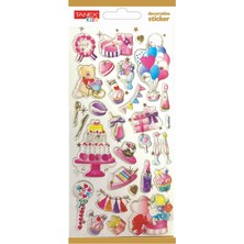 Tanex Decorative Sticker-23 Puffy Etiketi TNX-5022