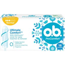 O.b. Ultimate Comfort Tampon Normal 16'lı