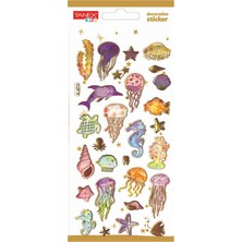 Tanex Decorative Sticker-3 Puffy Etiketi TNX-5002