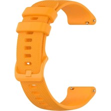 Dmay Xiaomi Watch S4 (41MM) Uyumlu Damalı Silikon Kordon Kayış (18MM)