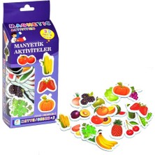Amalfi 36 Parça Magnet Meyve Sebze Manyetik Meyveler - 49397 Kız Erkek Çocuk Oyuncak Eğitici Oyuncaklar