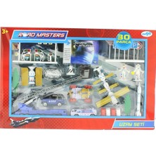 Amalfi Die Cast Merdivenli Uzay Seti 30 Parça JP8106 Kız Erkek Çocuk Oyuncak Eğitici Oyuncaklar