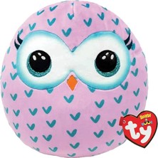 Amalfi Ty Squish A Boos Baykuş Yastık Winks 22CM Kız Erkek Çocuk Oyuncak Eğitici Oyuncaklar