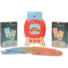 Amalfi Öğretici Ingilizce Konuşan Flash Kartlar Kız Erkek Çocuk Oyuncak Eğitici Oyuncaklar