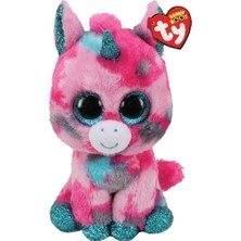 Amalfi Ty Beanie Boos Peluş Unicorn Gumball 24CM Kız Erkek Çocuk Oyuncak Eğitici Oyuncaklar