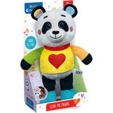 Amalfi 17793 Baby Clementoni - Müzikli Pelüş Panda Kız Erkek Çocuk Oyuncak Eğitici Oyuncaklar