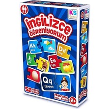 Amalfi Ingilizce Öğreniyorum Kız Erkek Çocuk Oyuncak Eğitici Oyuncaklar