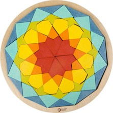 Amalfi Classic World Ahşap 3D Puzzle ve Mandala Bulmaca Kız Erkek Çocuk Oyuncak Eğitici Oyuncaklar