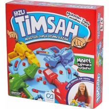 Amalfi 5211 CAPLS-5211 Hızlı Timsah -Ca Games Kız Erkek Çocuk Oyuncak Eğitici Oyuncaklar