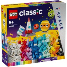 Amalfi 11037 Lego® Classic Yaratıcı Uzay Gezegenleri 450 Parça +5 Yaş Kız Erkek Çocuk Oyuncak Eğitici Oyunc