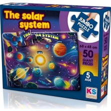 Amalfi Ks Games Solar Sistem Gezegen 50 Parça Puzzle Kız Erkek Çocuk Oyuncak Eğitici Oyuncaklar