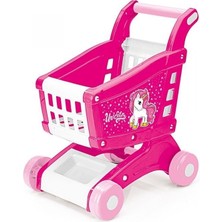 Amalfi Dolu Unicorn Market Arabası Kız Erkek Çocuk Oyuncak Eğitici Oyuncaklar