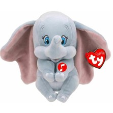 Amalfi Ty Sparkle Sesli Peluş Fil Dumbo 15CM Kız Erkek Çocuk Oyuncak Eğitici Oyuncaklar