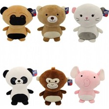 Amalfi 62558 Peluş 35CM 3 Boyutlu Soft Yastık 1ADET Fiyatıdır Kız Erkek Çocuk Oyuncak Eğitici Oyuncaklar