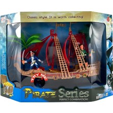 Amalfi Büyük Işıklı Sesli Korsan Set Kız Erkek Çocuk Oyuncak Eğitici Oyuncaklar