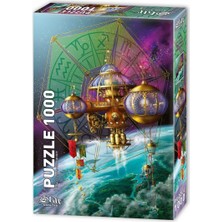 Amalfi 1100929 Zodyak Teleskop 1000 Parça Puzzle ,star Kız Erkek Çocuk Oyuncak Eğitici Oyuncaklar