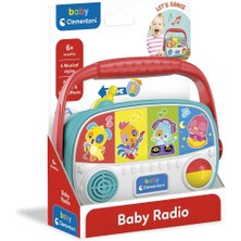 Amalfi 17459 Baby Clementoni - Bebek Radyosu Kız Erkek Çocuk Oyuncak Eğitici Oyuncaklar