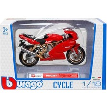 Amalfi 1051030 1:18 Ducati Motor Kız Erkek Çocuk Oyuncak Eğitici Oyuncaklar