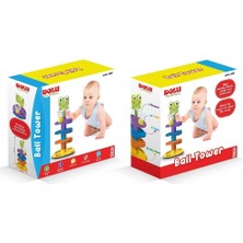 Amalfi 5087 Oyuncak Top Kulesi Kız Erkek Çocuk Oyuncak Eğitici Oyuncaklar