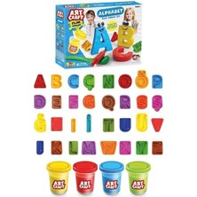 Amalfi Alfabe Hamur Seti 224 gr - 03731 Kız Erkek Çocuk Oyuncak Eğitici Oyuncaklar