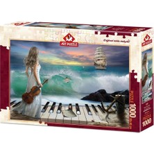 Amalfi 4468 Deniz Senfonisi/ Art Puzzle 1000 Parça Kız Erkek Çocuk Oyuncak Eğitici Oyuncaklar