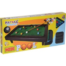 Amalfi Orta Boy Bilardo Oyunu Mini Bilardo Masa Üstü Oyuncak - 80734 Kız Erkek Çocuk Oyuncak Eğitici Oyunca