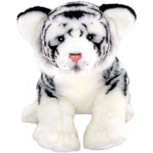 Amalfi 30CM Floppy Beyaz Kaplan Kız Erkek Çocuk Oyuncak Eğitici Oyuncaklar