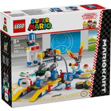 Amalfi 72035 LEGO Super Mario Mario Kart – Toadun Garajı 390 Parça +8 Yaş Kız Erkek Çocuk Oyuncak Eğitici O