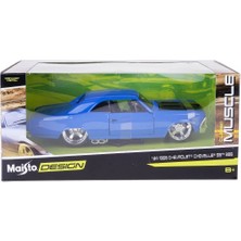 Amalfi May 31333 1:24 1966 Chevrolet Chevelle Ss 396 Model Araba Kız Erkek Çocuk Oyuncak Eğitici Oyuncaklar