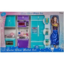 Amalfi Oydaş Karlar Ülkesi 2'li Dolap Lavabo 2334 Kız Erkek Çocuk Oyuncak Eğitici Oyuncaklar