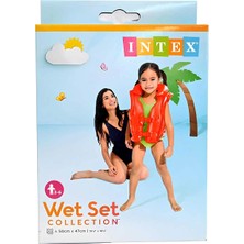 Amalfi Intex Kırmızı Yakalı Can Yeleği 50CM 58671 Kız Erkek Çocuk Oyuncak Eğitici Oyuncaklar