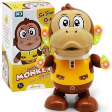 Amalfi Kutulu Dans Eden Sesli Maymun Kız Erkek Çocuk Oyuncak Eğitici Oyuncaklar