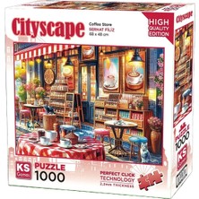 Amalfi Ks Games Coffee Store Puzzle 1000 Parça 20809 Kız Erkek Çocuk Oyuncak Eğitici Oyuncaklar