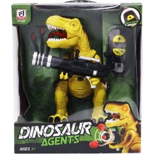 Amalfi Uzaktan Kumandalı Füze Atan Dinozor T-Rex Kız Erkek Çocuk Oyuncak Eğitici Oyuncaklar