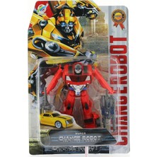 Amalfi Araca Dönüşen Kırmızı Süper Robot Kız Erkek Çocuk Oyuncak Eğitici Oyuncaklar